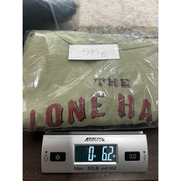 Lucky Brand Mens Graphic Tee The Lone Hand Poker Room XXL T-Shirt Olive USA - Picture 8 of 8